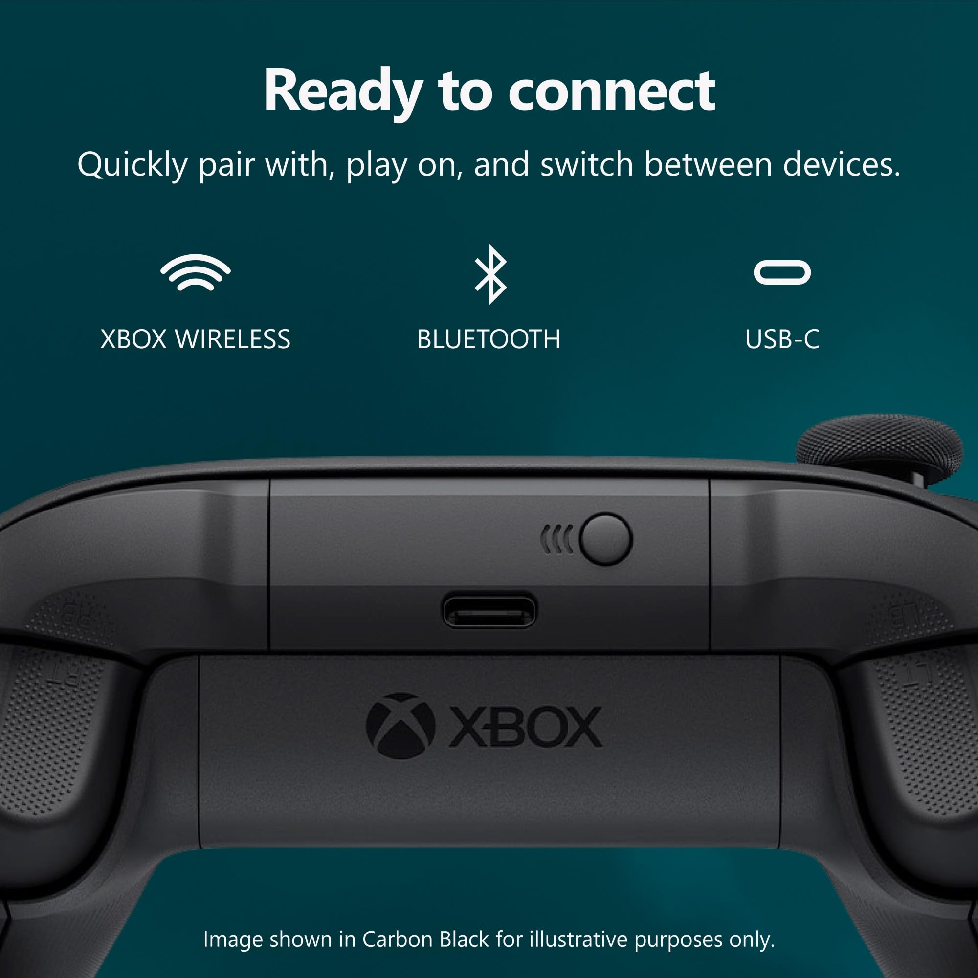 Xbox Wireless Controller Ice Breaker Special Edition - Wireless & Bluetooth Connectivity - New Hybrid D-Pad - New Share Button - Featuring Textured Grip