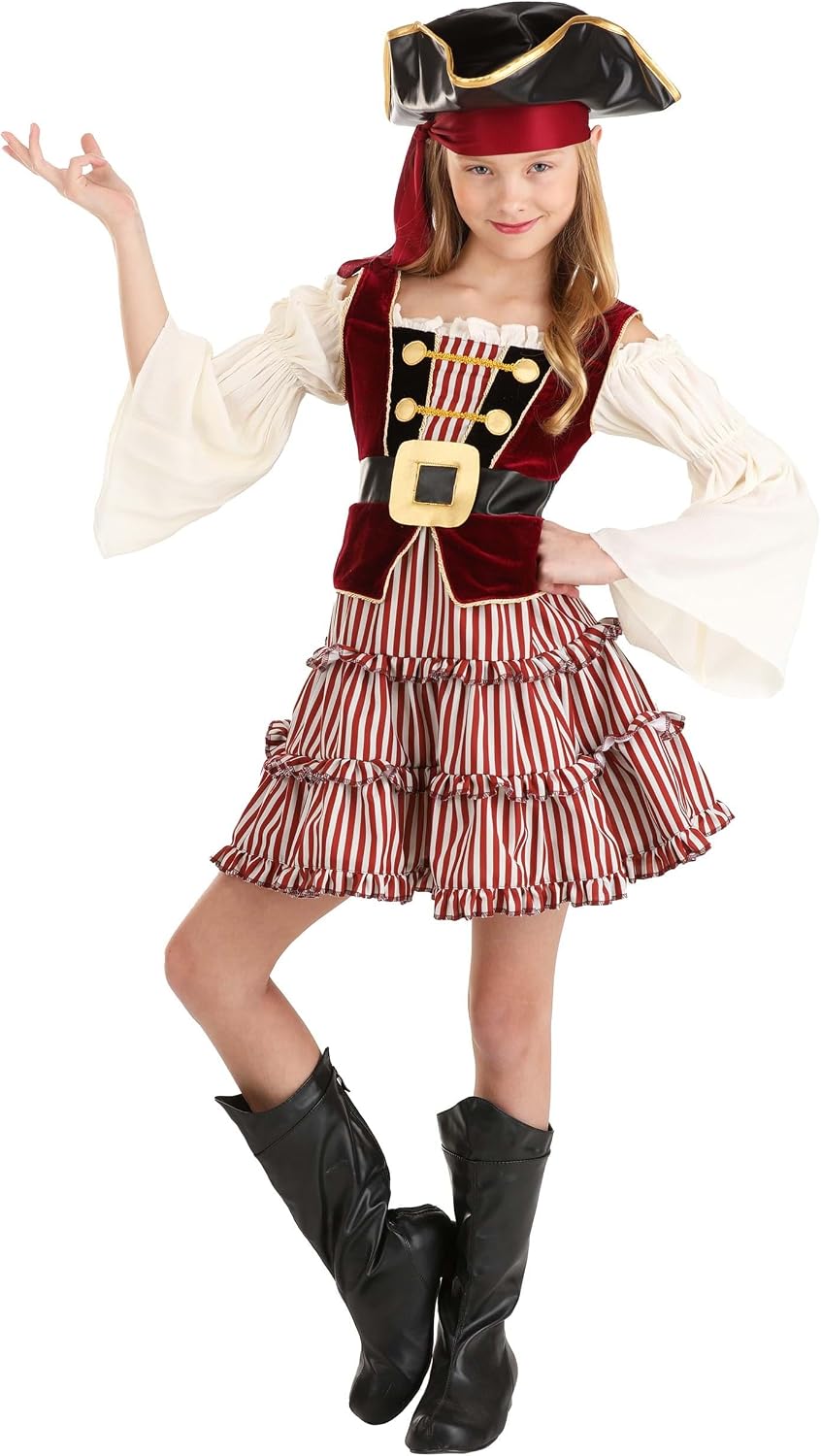 Corsair Pirate Costume for Girls Kid's Pirate Costumes — free download