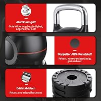 HXD-ERGO 7 az 1-ben állítható kettlebell szett 2-20 kg alumínium fogantyúval 3