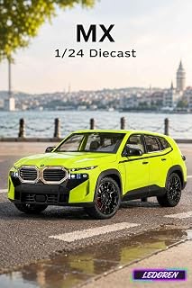XM Yeşil Renkli 1/24 Diecast Koleksiyon Maket Mode