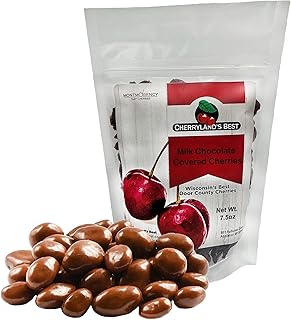Cherryland's Best Milk Chocolate Covered Cherries, 7.5 oz resealable bag