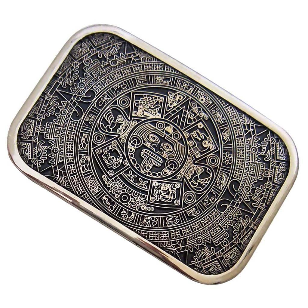 Cowboys of Calendar Mens Belt Buckle Vintage Western for Jeans Belt Buckle-image-2