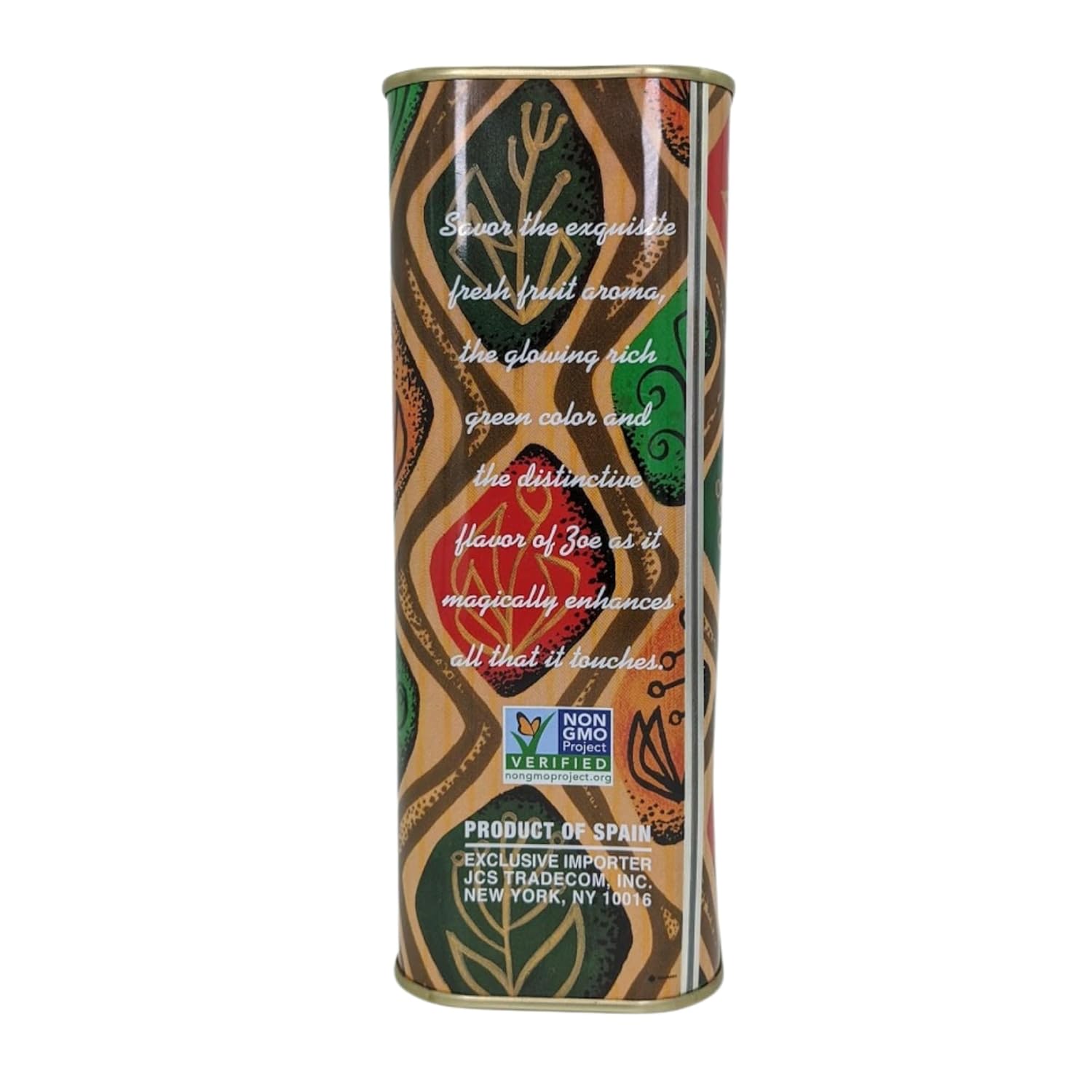 ZOE Extra Virgin Olive Oil 1L (33.8 fl oz) | Freshly Harvested, First Cold-Pressed Spanish EVOO | High Polyphenol, Hand-Selected Olives from Spain | BPA-Free Tin