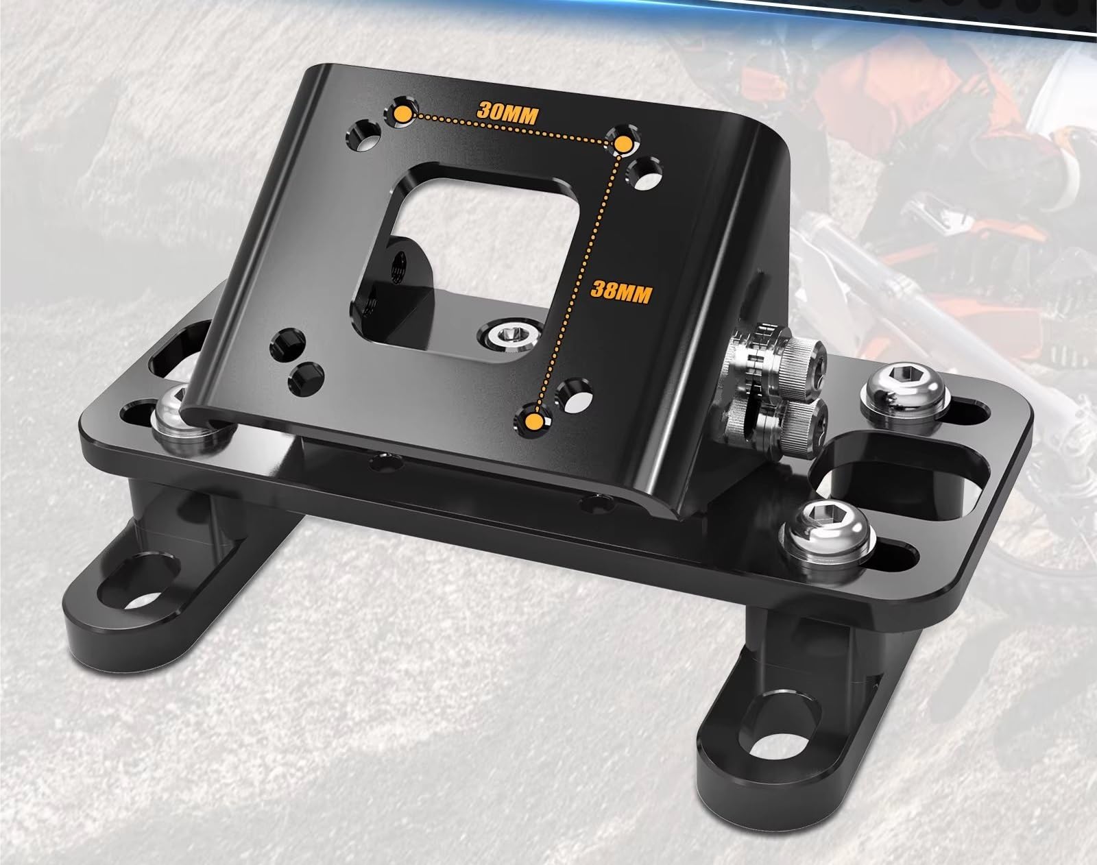 Soporte Navegación Placa Navegación Motocicleta para Soporte para CR para CRF CRFX 125 250 450 para África para Twin 1000/1100 Kit Montaje GPS para Teléfono Ajustable