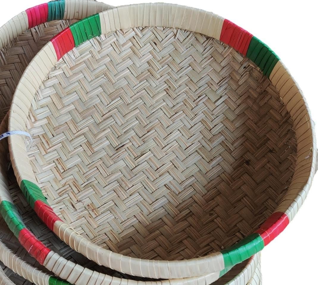 SellFox- Winnowing basket | Round muram | Muram | Palm tray for maadi ...