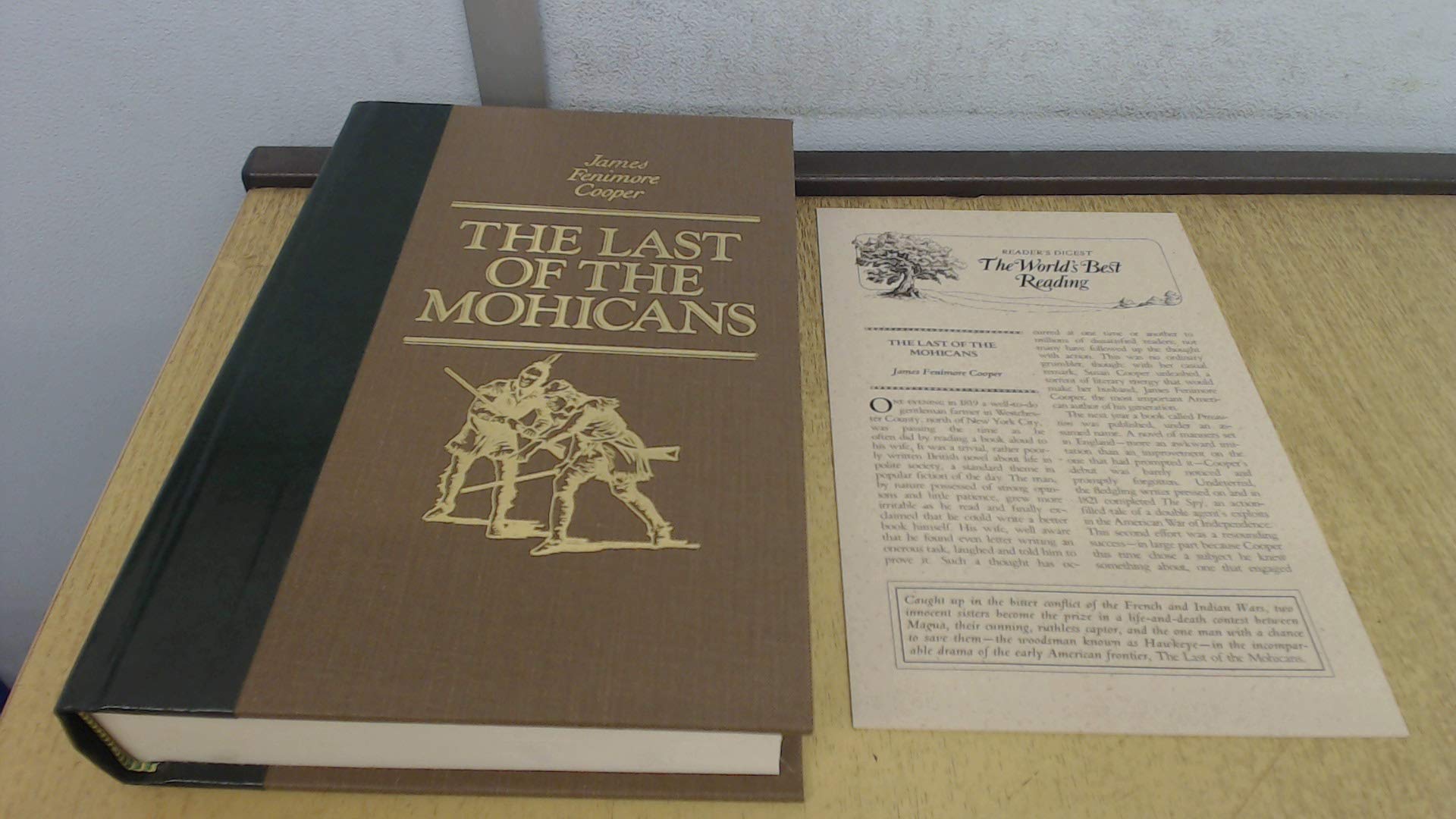 The Last of the Mohicans (Atheneum Books for Young Readers) Cooper