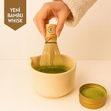 Mim And More - Matcha Whisk El Yapımı Özel Bambu Köpürtücü
