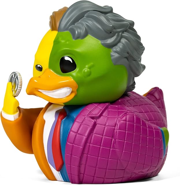 TUBBZ DC Two-Face Collectible Duck Vinyl Figure  Official Batman Merchandise  TV Movies & Comics