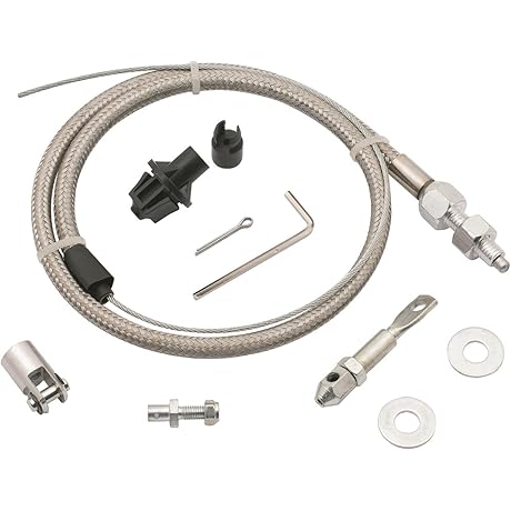 Mr. Gasket 5657 Steel Braided Throttle Cable Kit: A Comprehensive Review