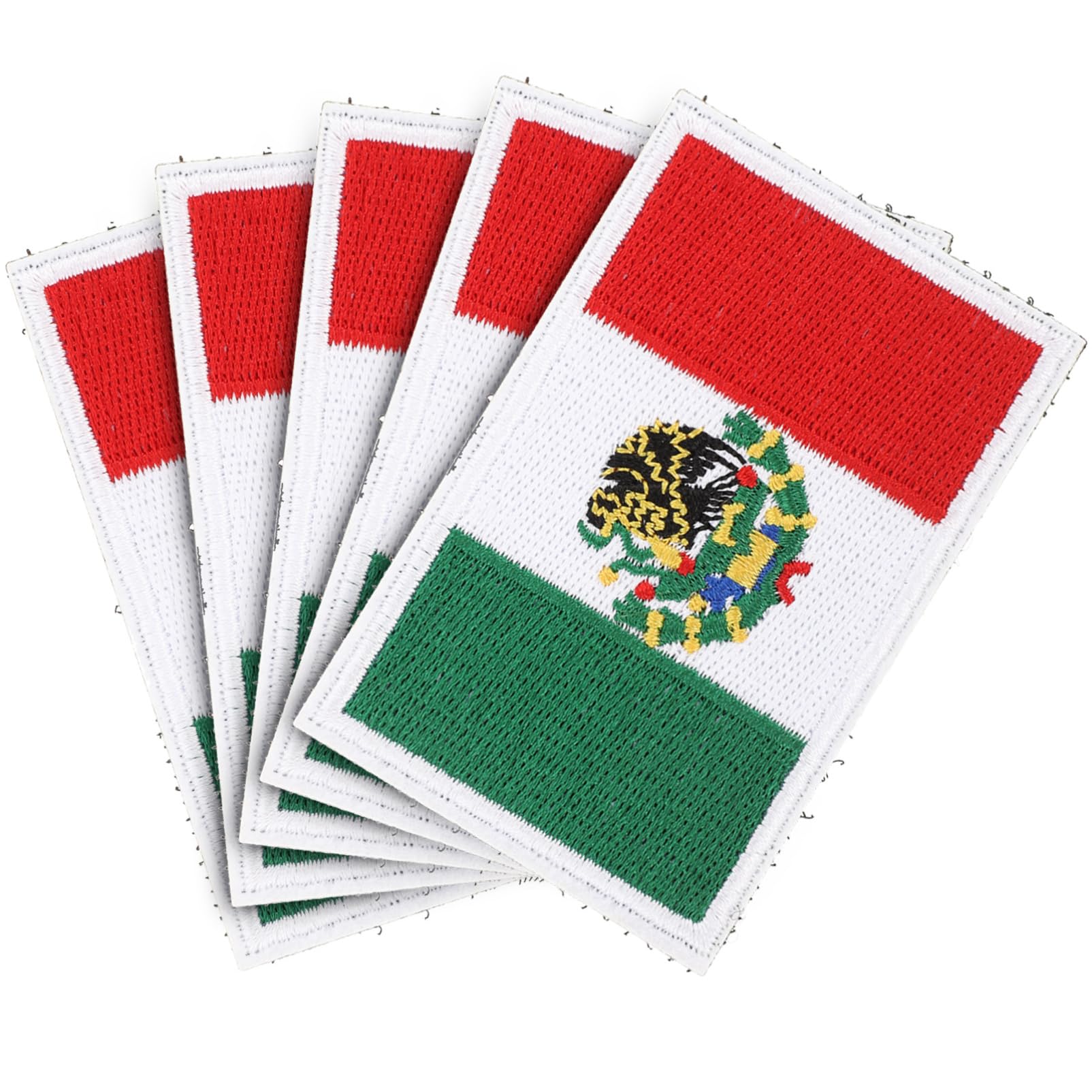 Patches thermocollants de broderie nationale HOMSFOU pour réparation 25 pièces