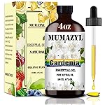 Gardenia Essential Oil, Gardenia Oil 4 Fl Oz 120ML for Diffuser Humidifier Yoga Cleaning DIY Candle Soap Making Essential Oils