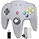 Wireless N64 Switch Online Controller, 2.4 GHz USB & N64 Receiver, Compatible with Windows PC MacOS Raspberry Pi, N64 / Switc