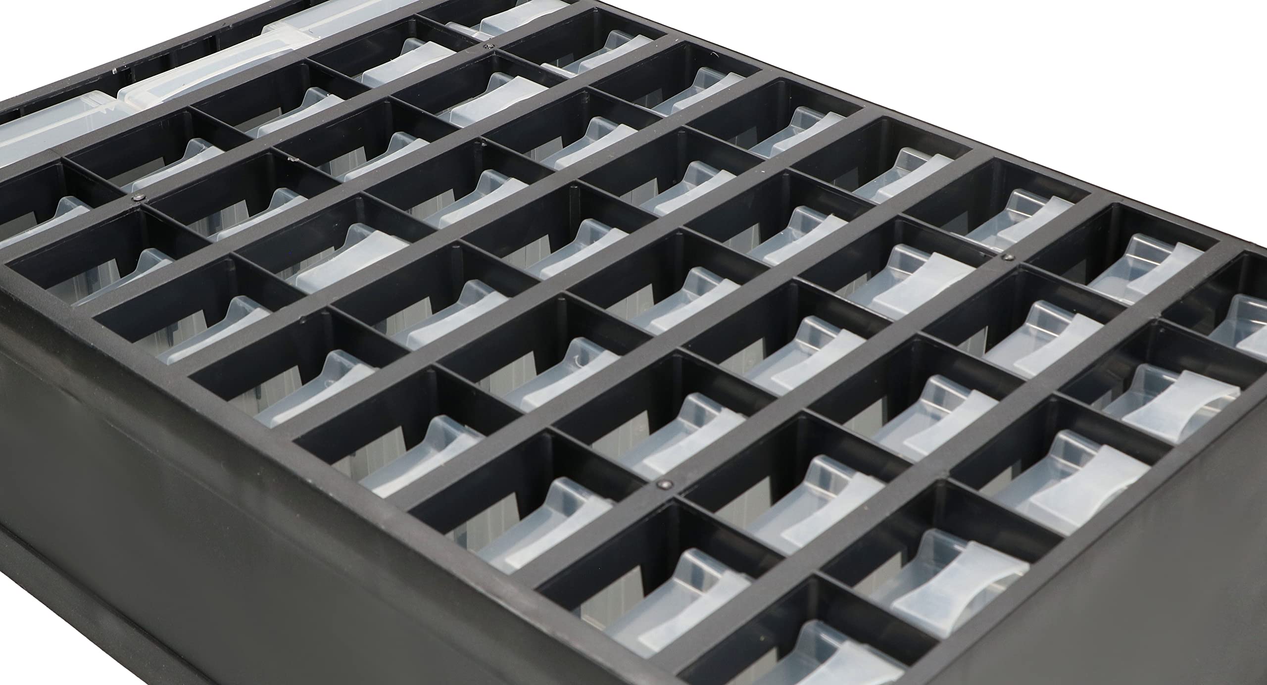 KOTARBAU® Caja de Almacenamiento, Organizador de Taller, Organizador de Piezas pequeñas, 41 cajones/compartimientos, Plástico, Caja de clasificación, Caja de Herramientas, Tornillos