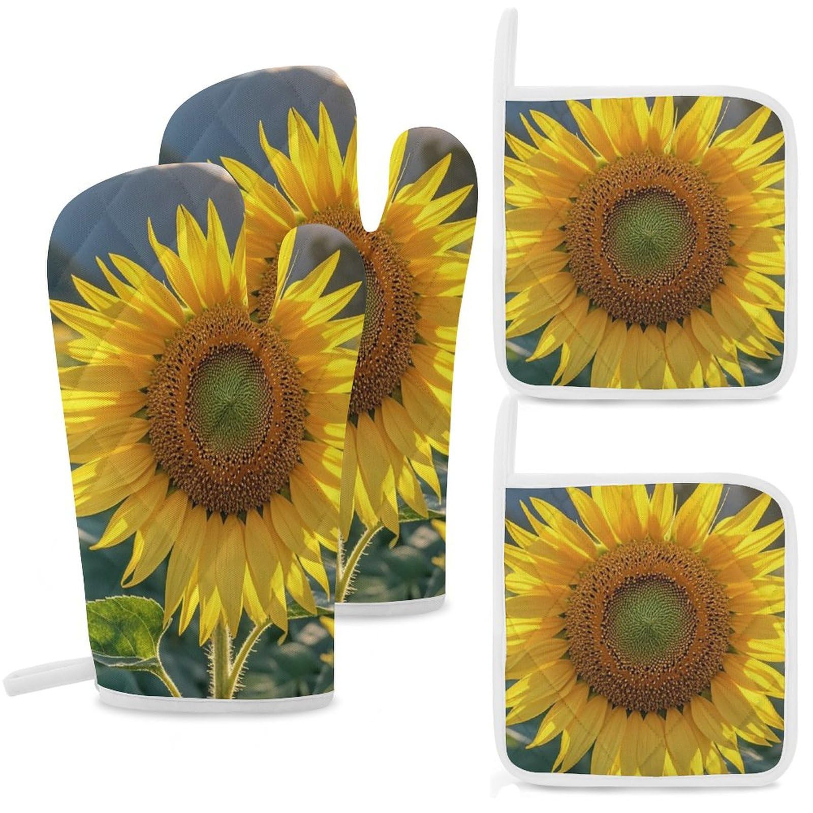 Gants de cuisine tournesol antichaleur pour réussir vos barbecues et pâtisseries
