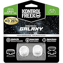 KontrolFreek FPS Freek Galaxy White Gommini per Controller Xbox | Rialzi Analogici per Xbox Series X|S & Xbox One | Precisione & Controllo | Bianco
