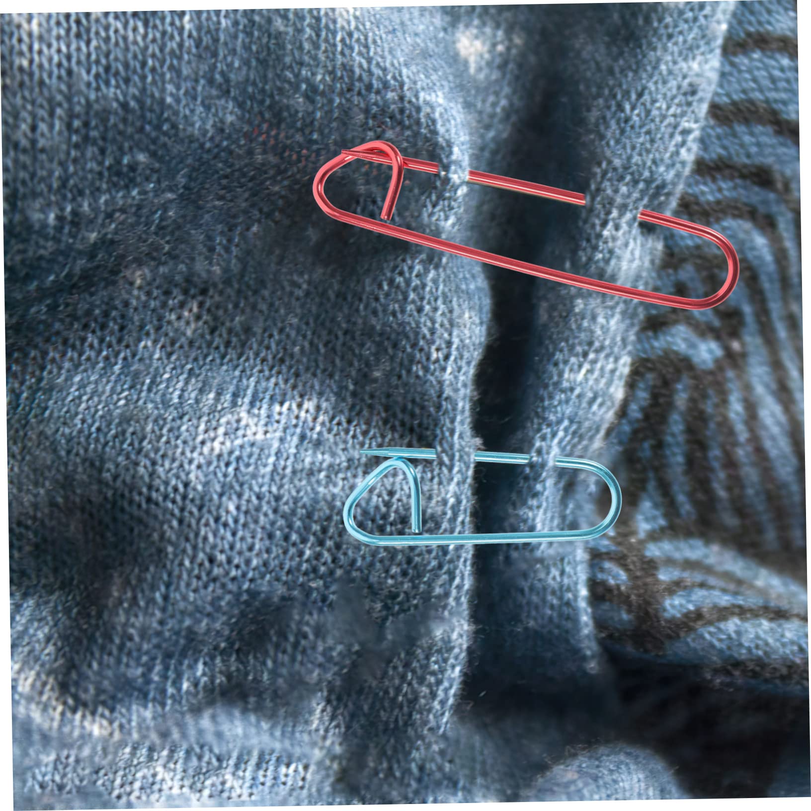 Abaodam 100stücke Farbige Sicherheitsnadeln Für Strickarbeiten Leichte Und Langlebige Marker Für Geeignet Für Garn Und Bastelprojekte Für Strick Und Häkel-Liebhaber