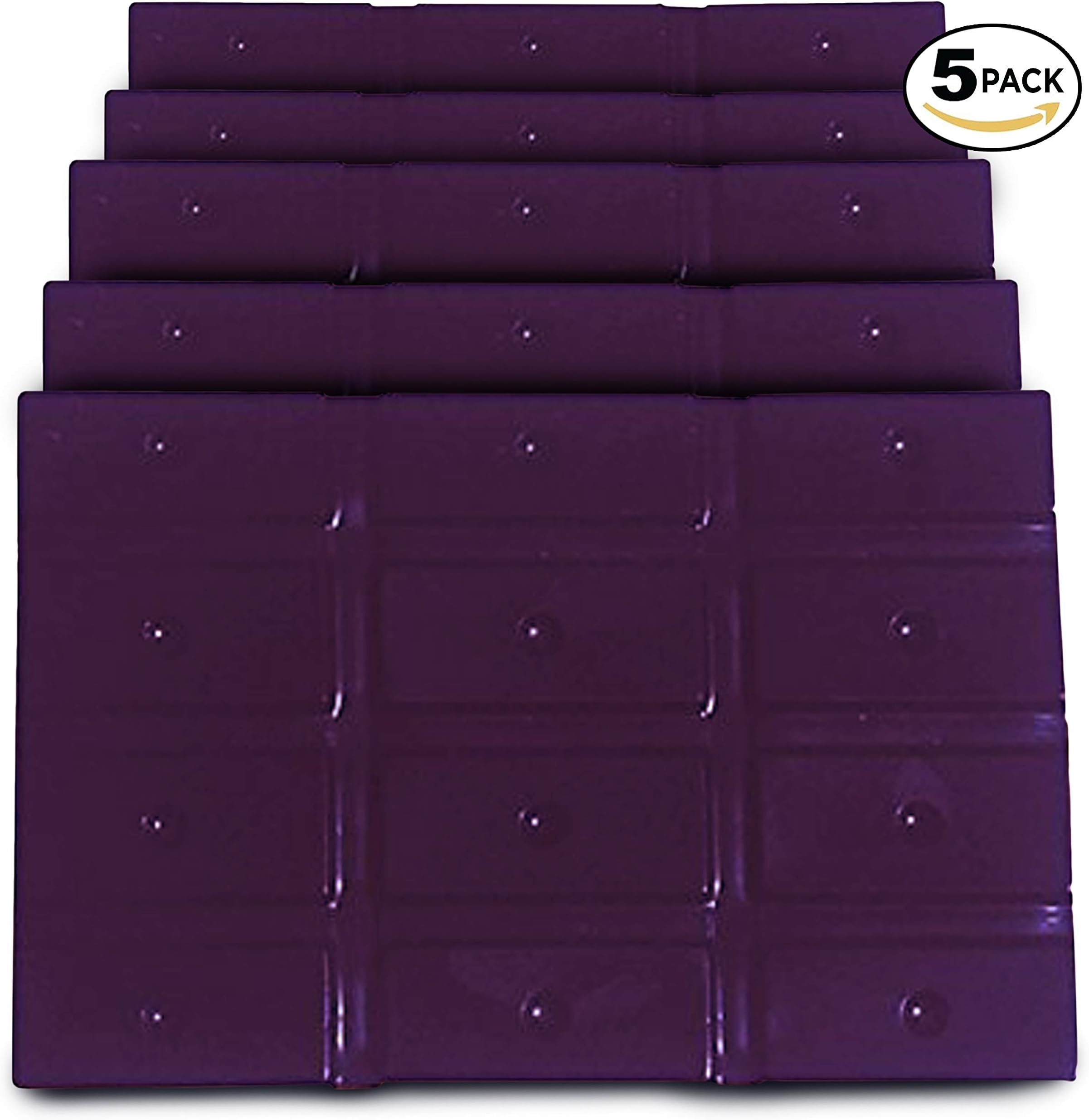 Candle Dye For DIY Soy Candle Making - 5 Purple Color Wax Dye Blocks Candle Making Supplies- 60 Total Pieces Dye 20 to 30 Lbs of Wax