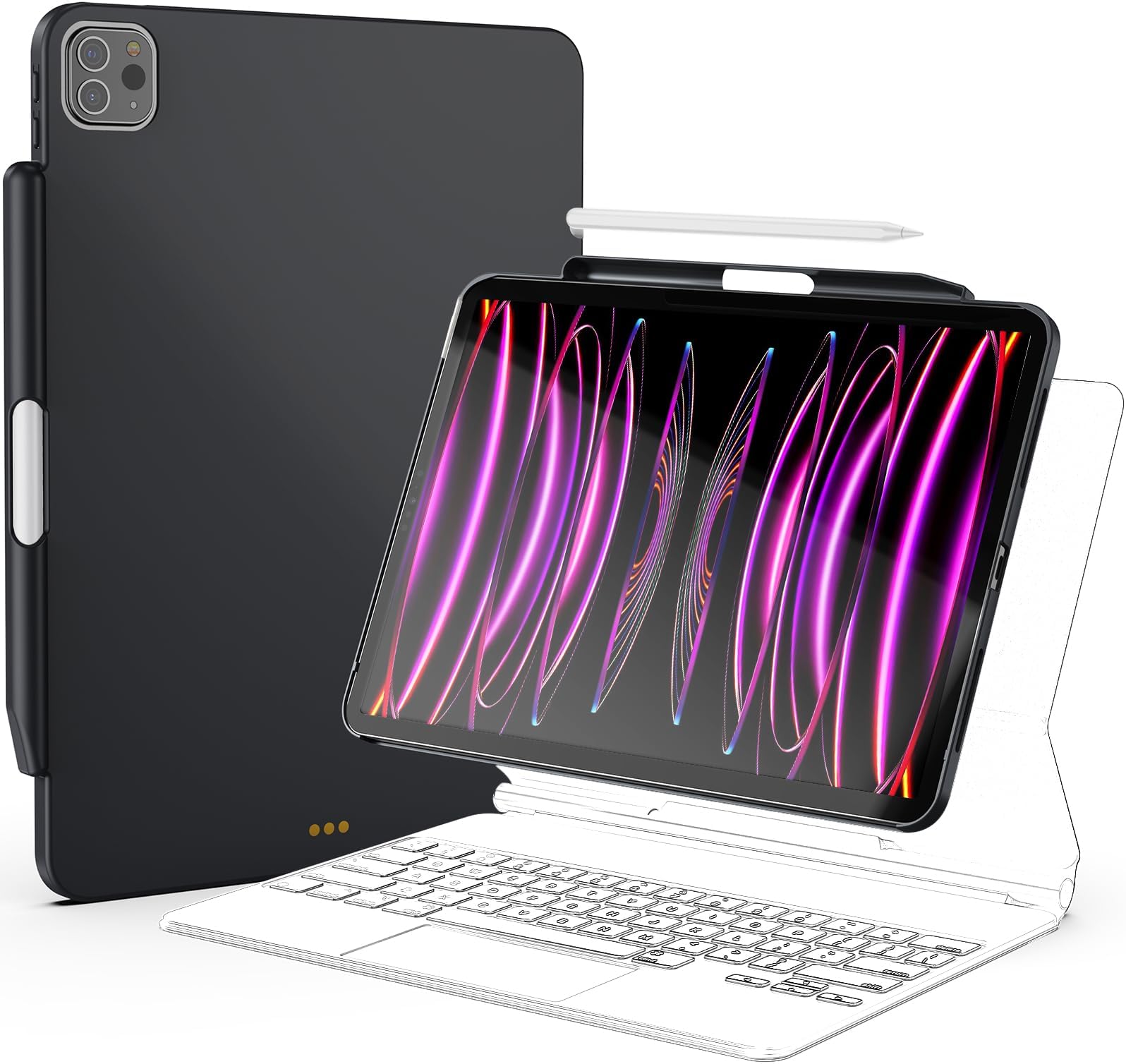 Spigen Thin Fit Pro Designed for iPad Pro 11 inch Case M2