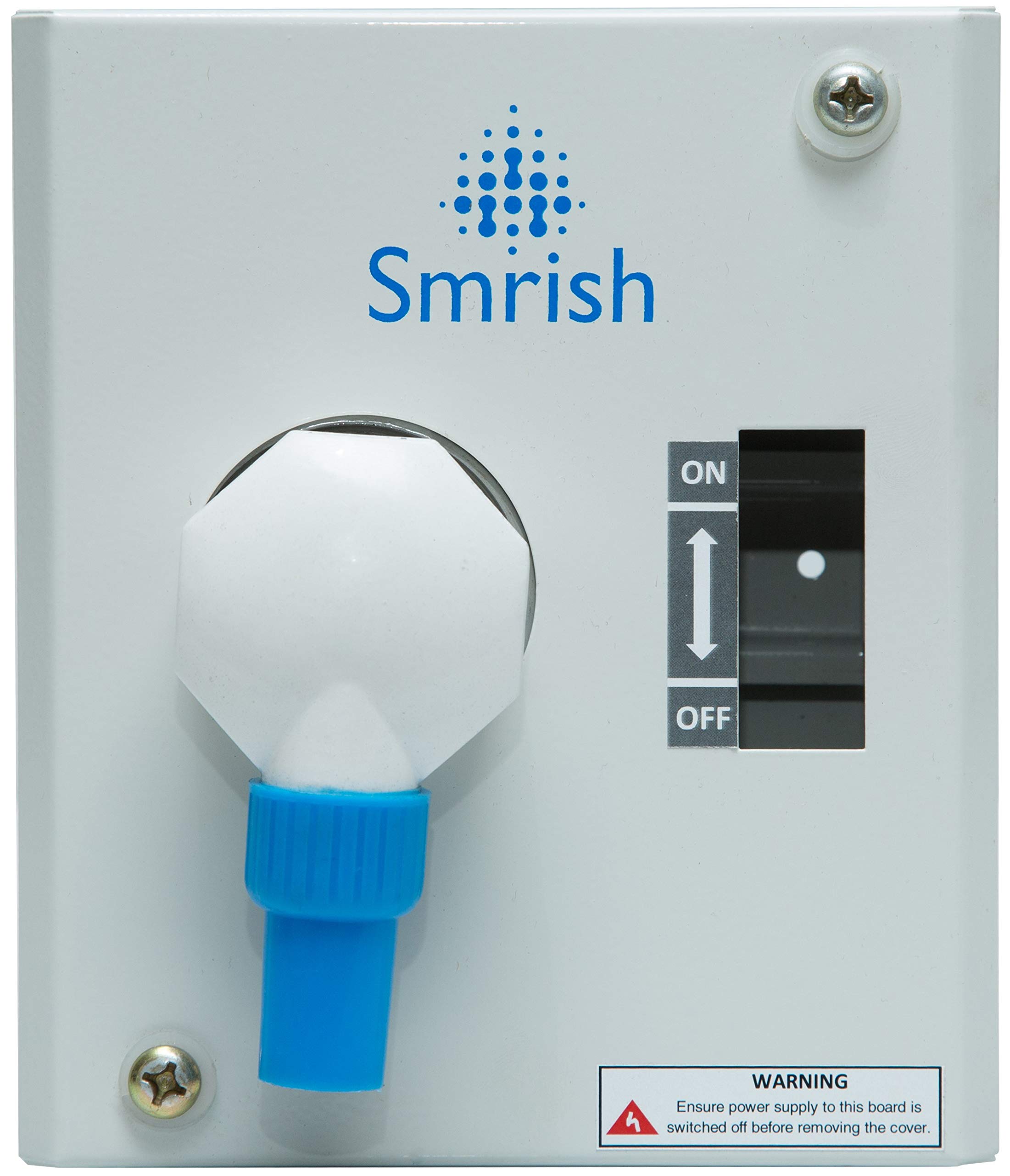 Smrish AC Box with Metal Plug and Socket Without MCB (Grey)