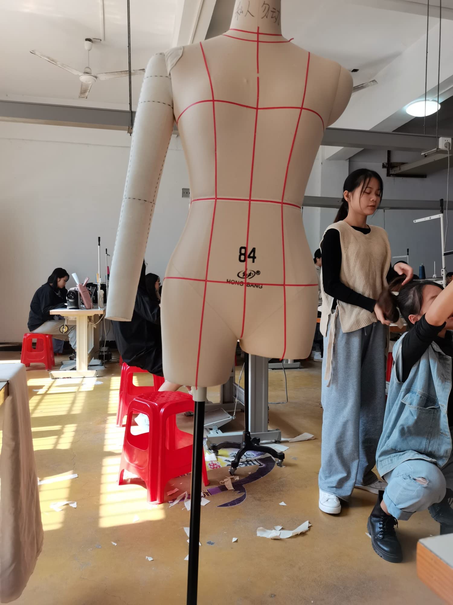 Amazon.co.jp: 女性ドレスフォーム縫製マネキントルソーボディスタンド