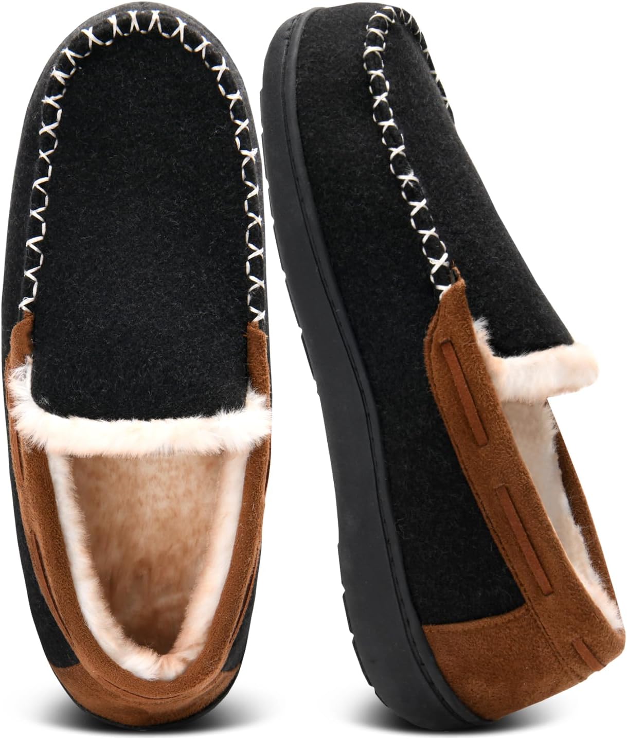 moccasin house shoes for men