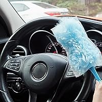 Vista 5 de 30 piezas de repuesto desechables para plumero, cabezal de repuesto desechable para el hogar para limpiar muebles de automóvil de oficina en casa