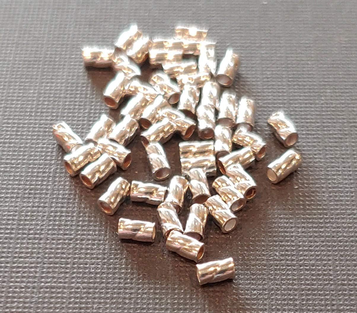 - Twisted Tornado Crimpยฎ 99.9% Pure Silver ULTRAPLATEยฎ .019 3mm (Pk 50) Made in USA.