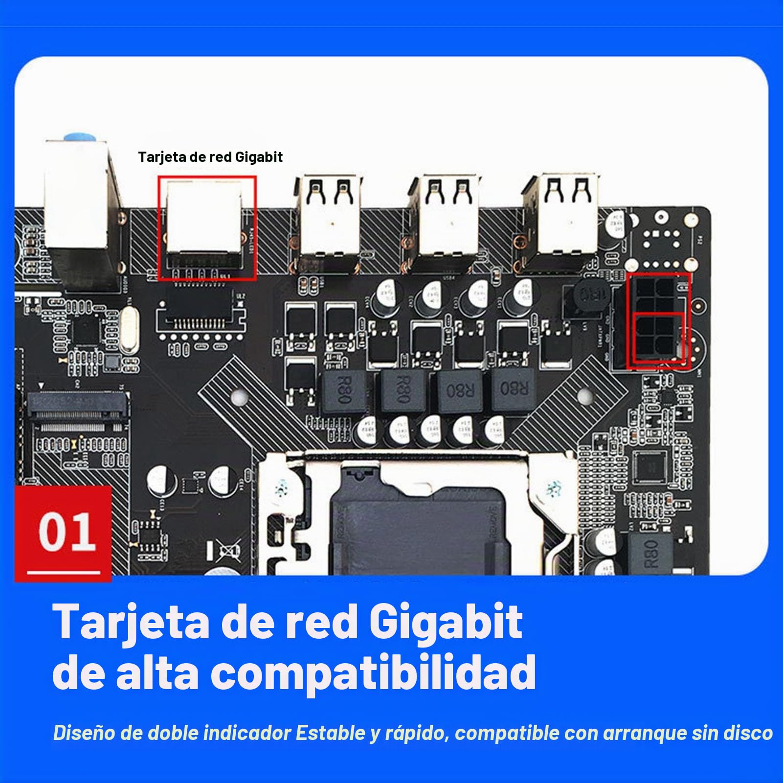 Socobeta Combo de CPU de Placa Base X79 con E5 2420, 6 Núcleos, 12 Hilos, Juego de Placa Base para PC para Juegos DDR3