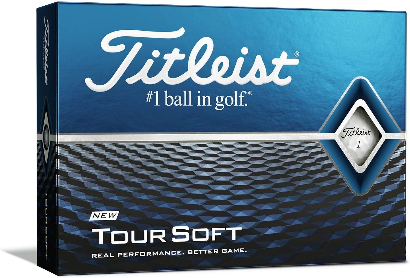 Tour Soft Golf Balls, White, (One Dozen)