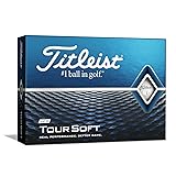Titleist Tour Soft Golf Balls, White, (One Dozen)