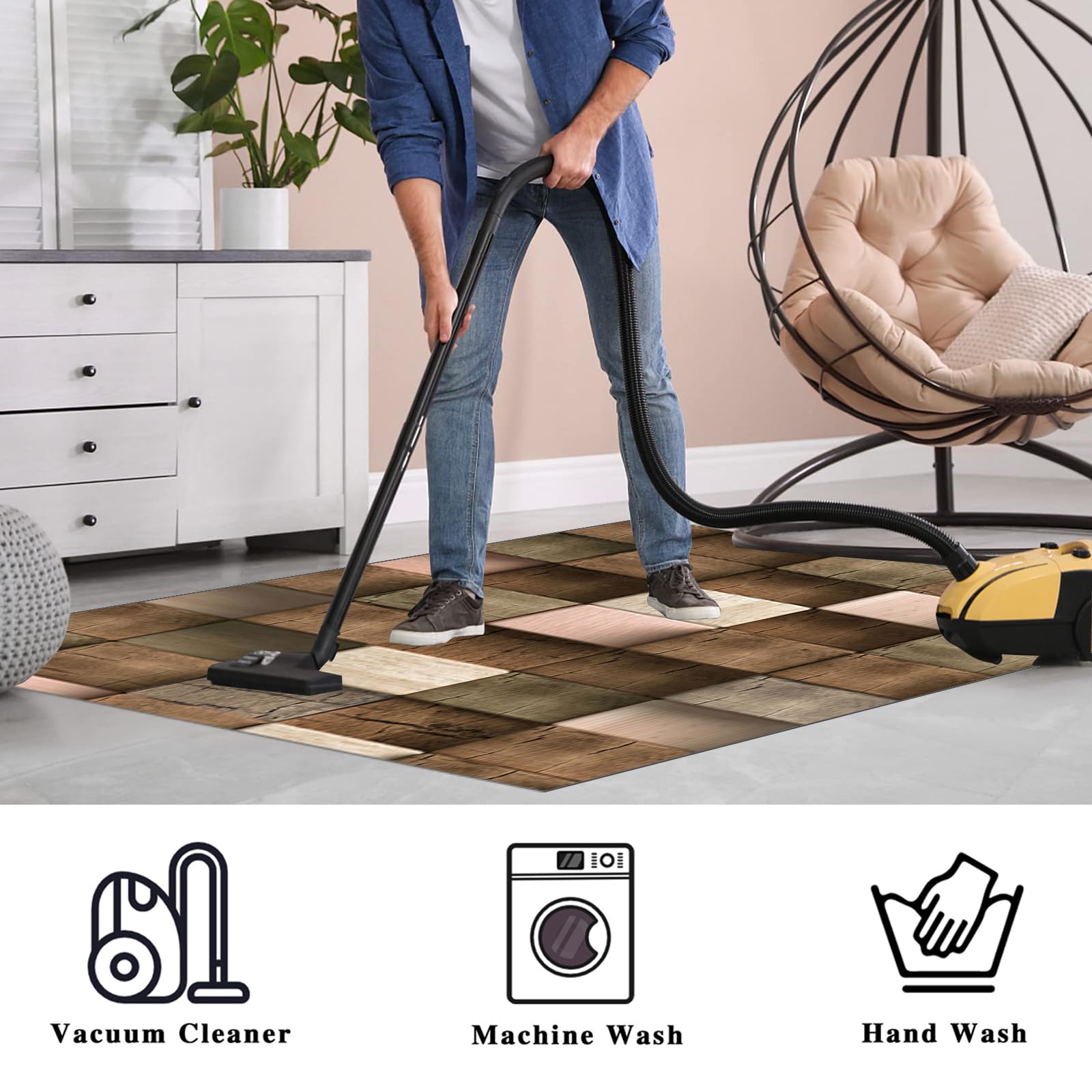Stuhlmatte, Hartbodenschutz, Büro- und Gaming-Stuhlmatte, kratzfeste Schreibtischunterlage für Laminat, 80 x 120 cm, Premium-Qualität