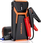 VTOMAN V10 3500A Jump Starter, Portable Car Starter (9.5L Gas/7.5L Diesel Engine) 12V Lithium Jump Box, Auto Battery Booster Power Pack