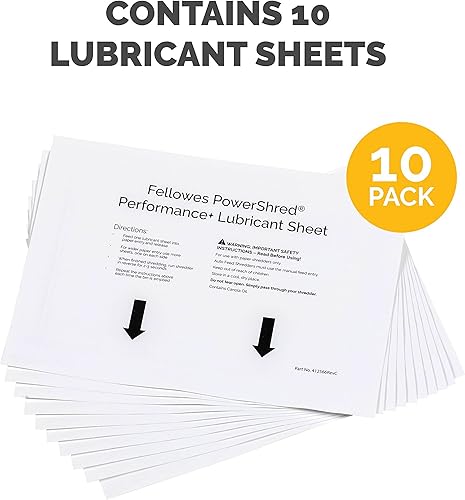 Miniatura 5 de Fellowes Powershred Performance - Trituradora de papel con trituradora de papel, lubricante de aceite para trituradoras de papel de corte cruzado y