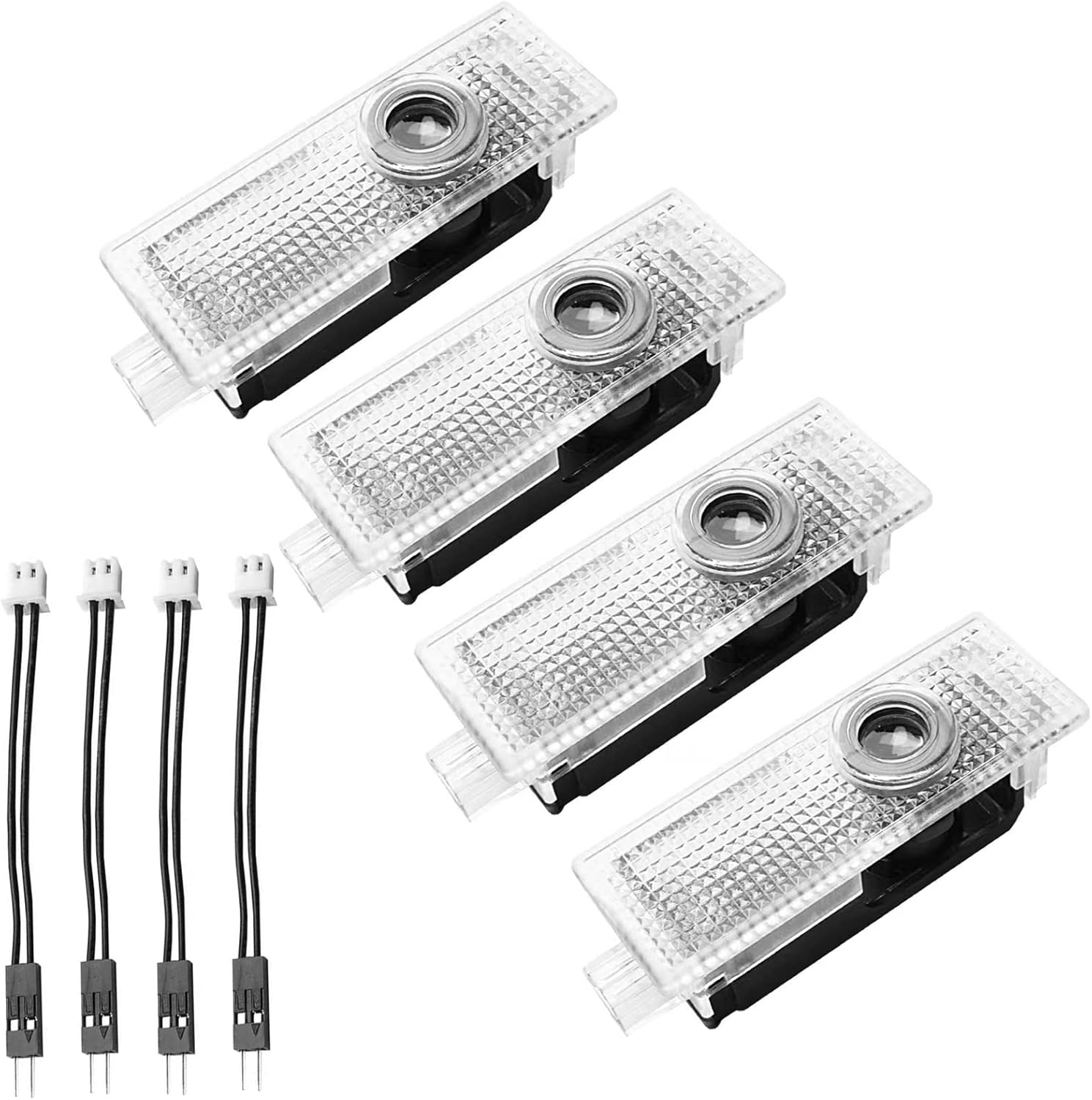 Suleto Car Door Lights Car Door HD Logo Projector Lights Compatible