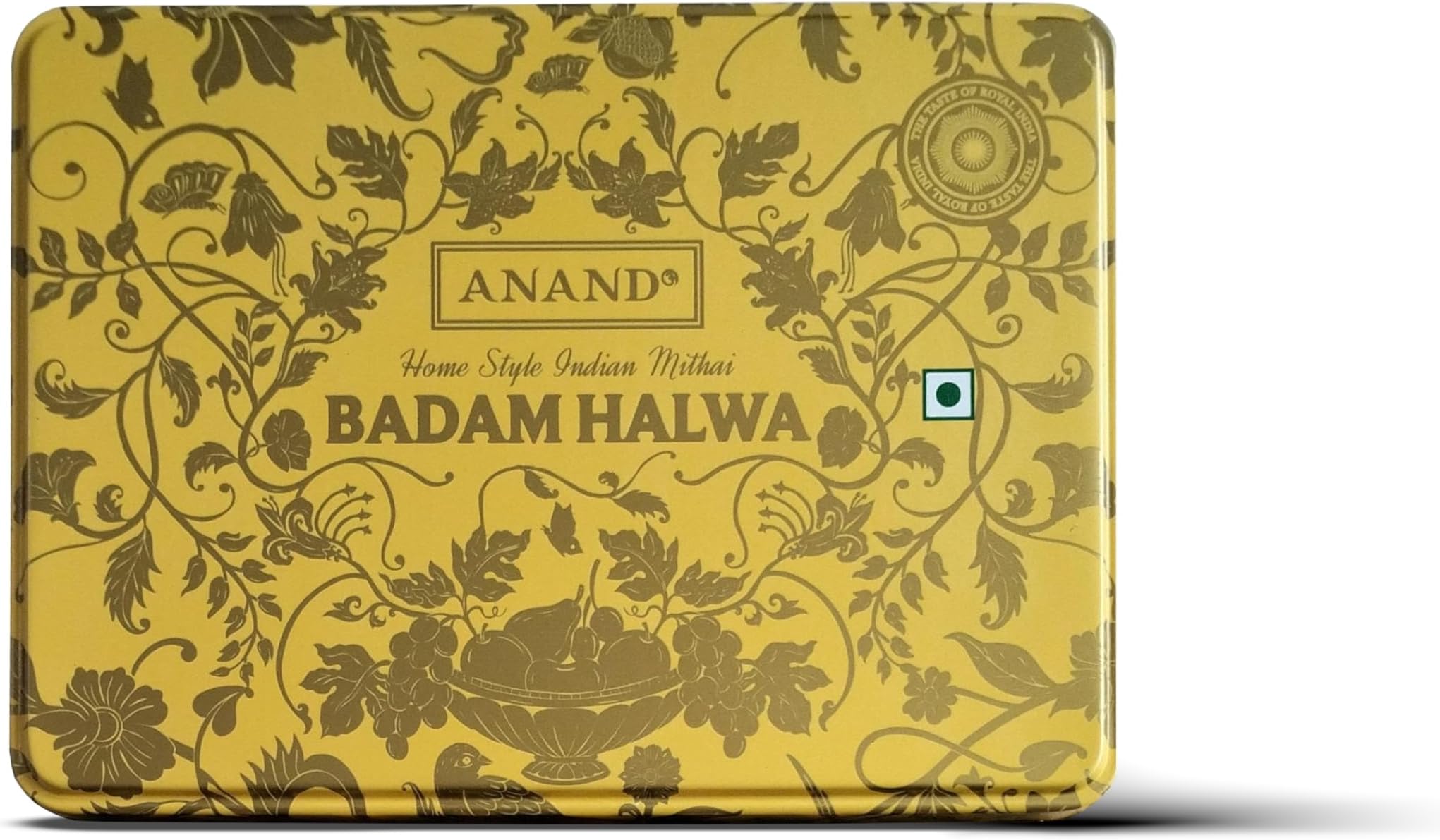 ANAND Badam Halwa 500g | Crafted with California Badam, Pure Desi Ghee Rich, Authentic Homemade Taste Premium Festive Mithai | Dessert for Gifting, Celebrations & Pooja Offerings