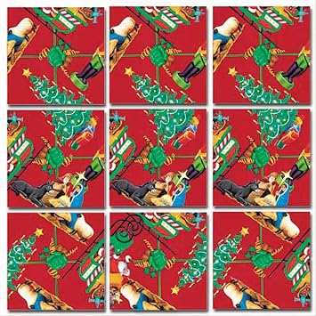 B Dazzle Scramble Squares Christmas