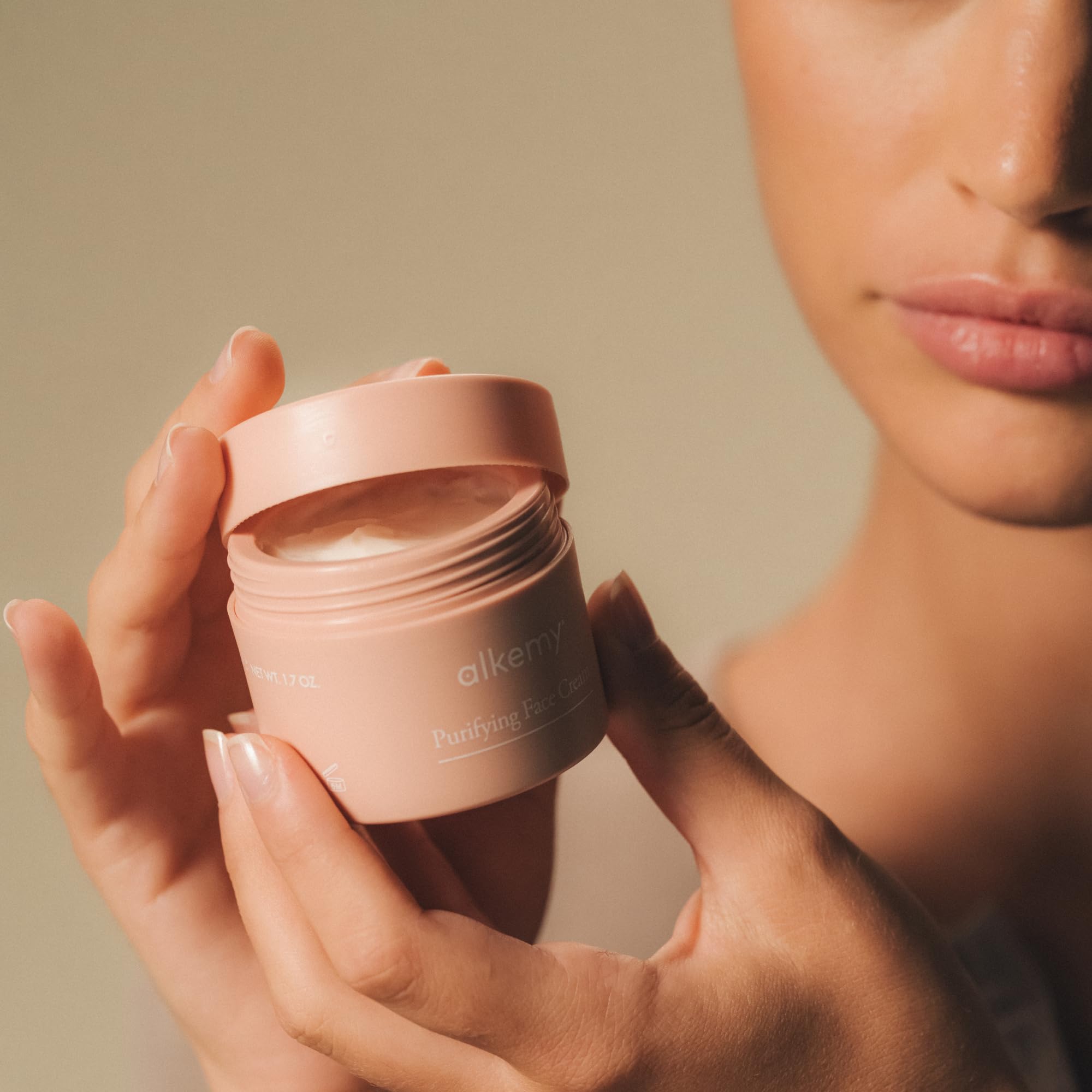 ALKEMY Crema Brufoli Viso, Trattamento anti Acne Dermatologicamente Testato, Riduce Brufoli, Imperfezioni, Rossori, Azione Purificante e Lenitiva per pelle a tendenza acneica, Cosmetica Naturale, 50ml