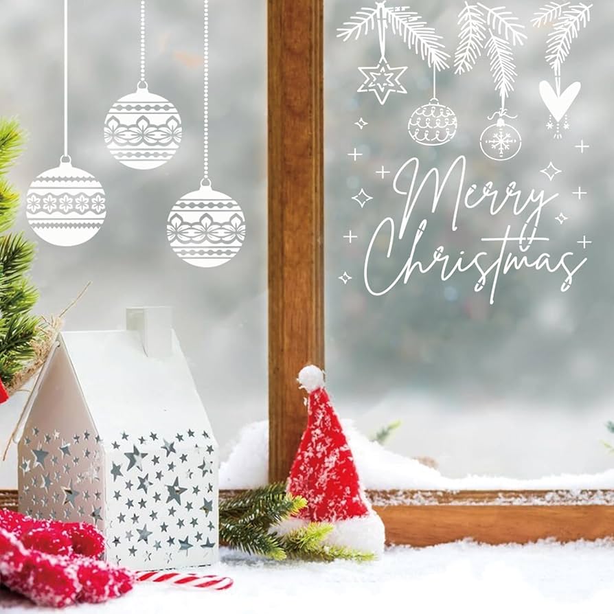 Set De 6 Plantillas De Navidad Reutilizables - 30x30 Cm, Plástico Flexible Para Pintar En Tela, Paredes O Manualidades