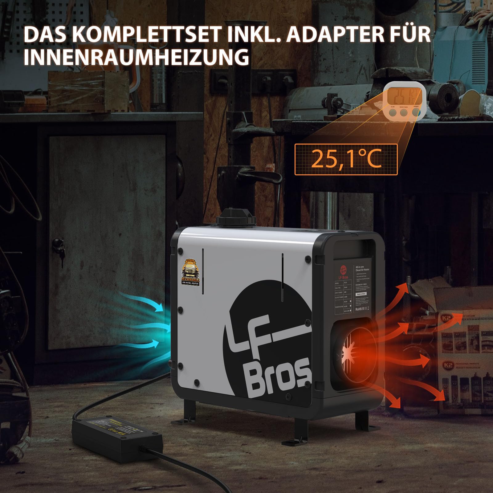 LF Bros Dieselheizung 5 kW (N4)