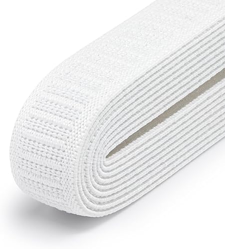 Miniatura 2 de Dritz 9407B - Elástico no enrollable, color negro, 1 pulgada x 12 yardas