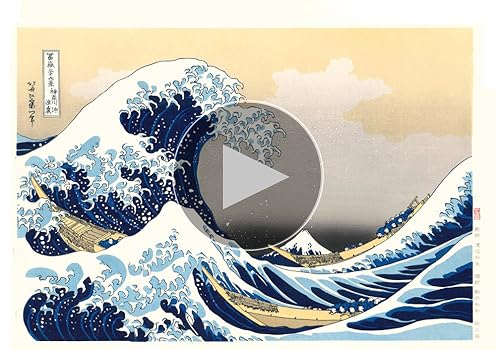 Amazon｜江戸伝承手摺木版画 倍版 冨嶽三十六景「神奈川沖浪裏