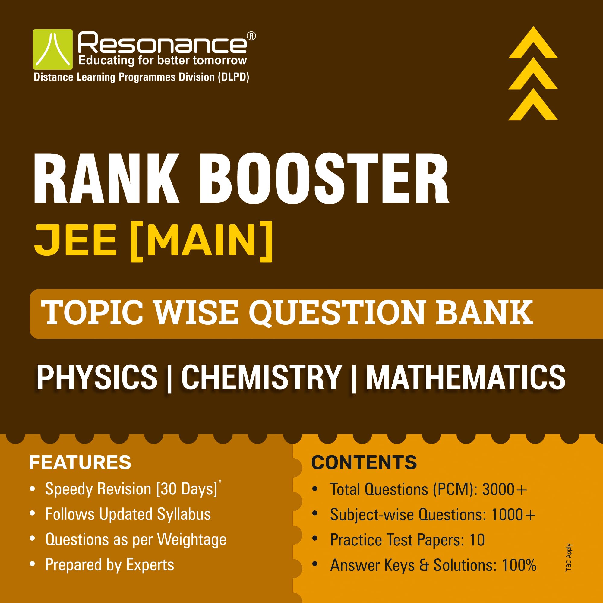 Rank Booster-Question Bank for Quick Revision For JEE- MAIN Paperback – 30 September 2024