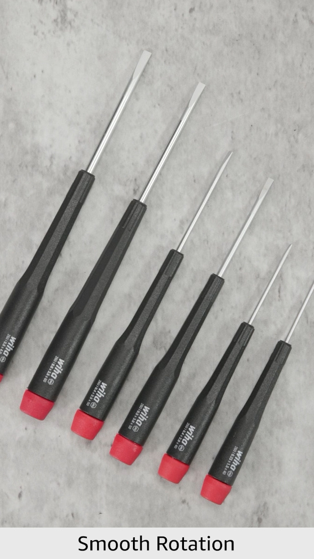 Set De Tournevis Précision PicoFinish 260P – 6 Pièces, Fentes Et Phillips, WIHA
