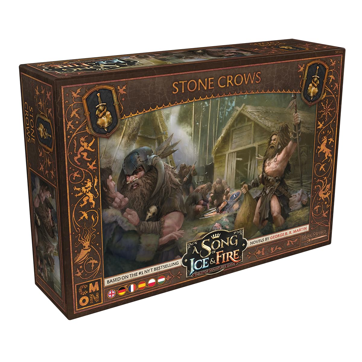 CMON | A Song of Ice & Fire: Stone Crows | Miniatures Game | Ages 14+ | 2 Players | 45-60 Minutes Playing Time