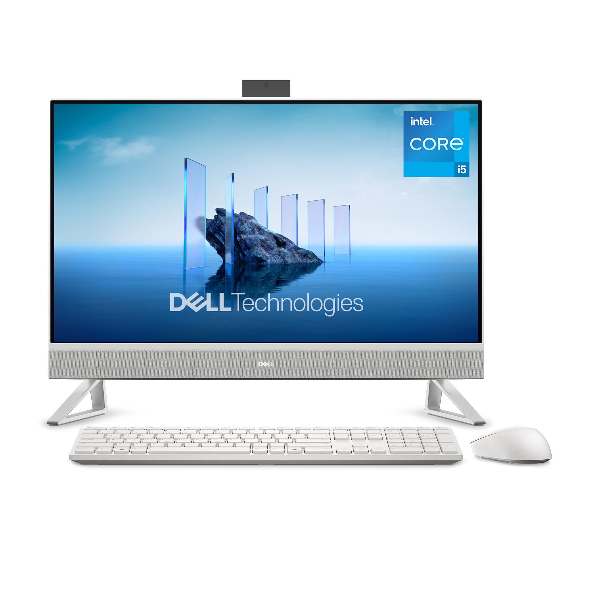 Dell 27 All-in-One Desktop - Intel Core i5-1334U, 16GB RAM, 512GB SSD | 27'' FHD, Intel UHD Graphics, Wi‑Fi 6E, USB‑C, USB‑A, HDMI‑out, Ethernet