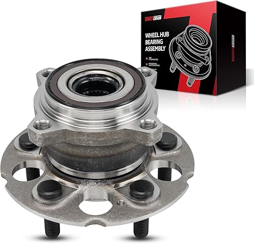 Miniatura 25 de Conjunto de cojinetes de buje de rueda delantera Torchbeam 513347 para Mazda CX-5 2013-2022, 2014-2021 Mazda 6 Rodamiento de rueda de 5 lengüetas