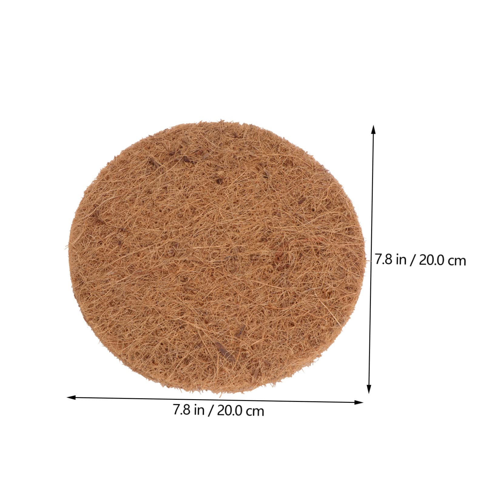 FRCOLOR 100stücke Kokosnuss Coir Matten Für Taubenbrut Langlebige Nestmatten Für Taubenzucht Umweltfreundliches Zubehör Für Vogelnester Für Haustiere Und Wildvögel
