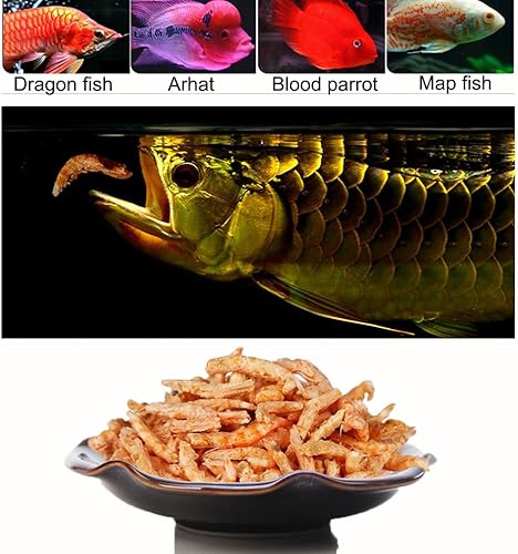 Miniatura 4 de Tortuga Alimentos liofilizados Krill Acuario Estanque Peces Alimentos Camarones Flotantes Carnívoro Koi Tropical Cíclidos Alimentación de tortugas