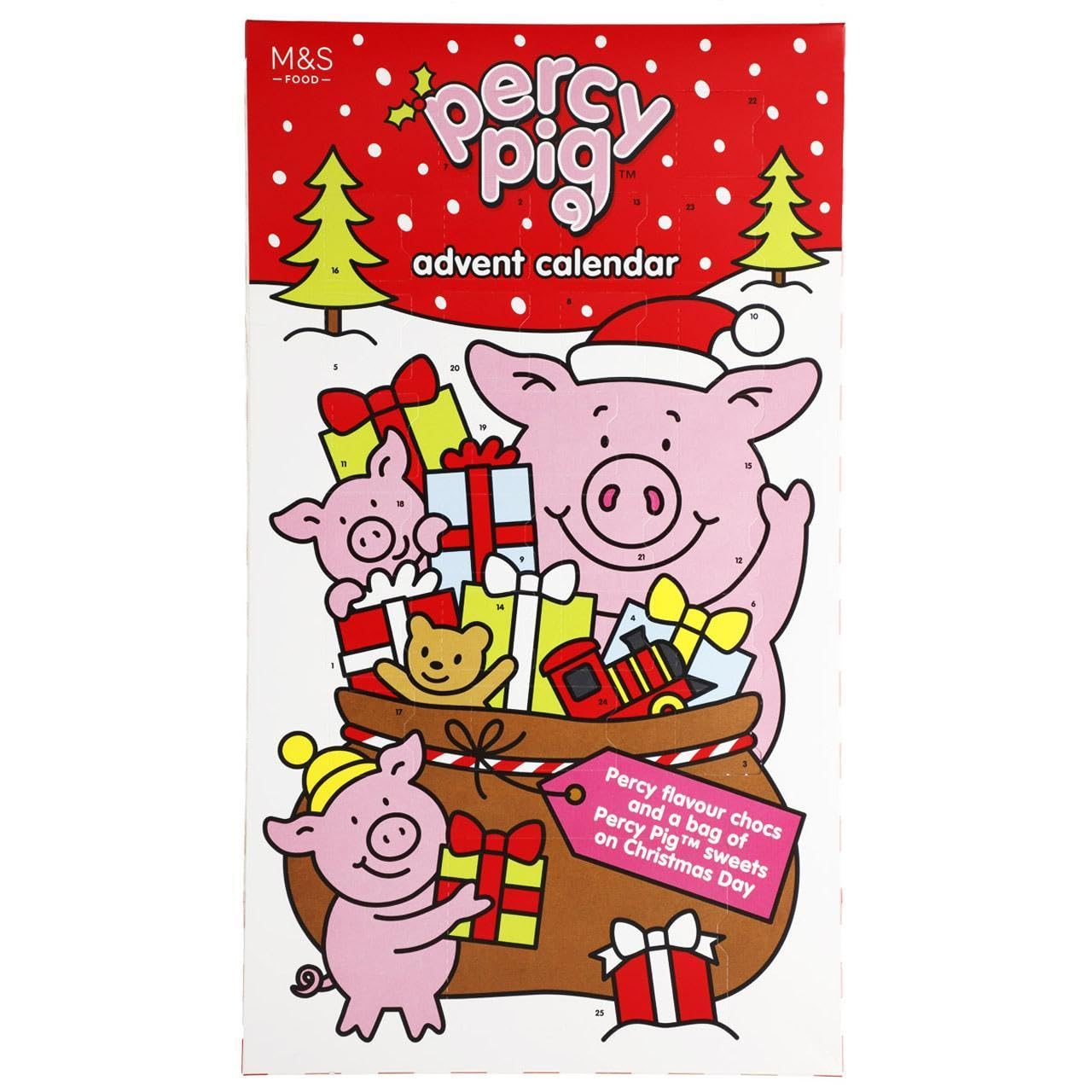 M&S Percy Pig Advent Calendar 2023 Marks and Spencer