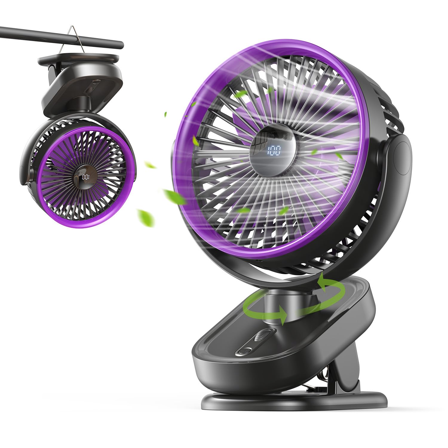 Amazon | Wanedor【Amazon.co.jp限定&2025年モデル】 扇風機 卓上